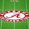 Alabama Football Field Logo