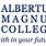 Albertus Magnus College Logo