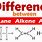Alkene vs Alkyne