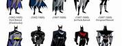 All Batman Dcau Suits
