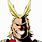 All Might Face Transparent