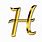 Alphabet Letter H Design