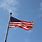 American Flag On Flagpole