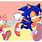 Amy Rose Chasing Sonic