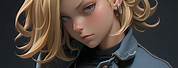 Android 18 Realistic Art