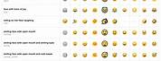 Android Emoji Meanings Chart