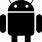 Android Logo White