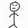 Angry Stickman Drawing