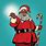 Animated Black Santa Claus
