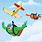 Animated Skydiving