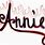 Annie Name Art