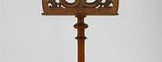 Antique Wood Music Stand