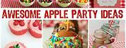 Apple Birthday Party Ideas
