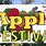 Apple Festival Logo