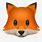 Apple Fox Emoji