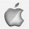 Apple Logo 3D PNG
