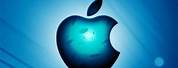 Apple Logo Blue HD