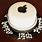 Apple Logo Cake