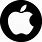 Apple Logo Round