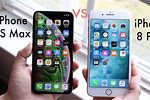 Apple iPhone XS vs 8 Plus