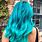 Aqua Hair Color