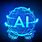 Artificial Intelligence Circular Logo