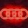 Audi Logo Red