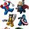 Avengers LEGO Clip Art