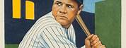 Babe Ruth Yankees Card