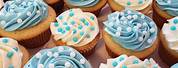 Baby Blue Cupcakes