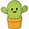 Baby Cactus Cartoon