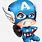Baby Captain America PNG