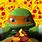 Baby Ninja Turtles Eating Pizza