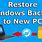 Backup Recovery Windows 10