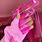 Baddie Aesthetic Pink Gun