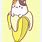 Banana Cat Cartoon