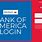 Bank of America Online Banking Sign