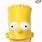 Bart Simpson Face Mask
