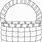 Basket Cartoon Black and White