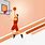 Basketball Dunk Cartoon