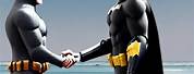 Batman '66 Shaking Hands