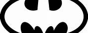 Batman Logo White
