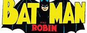 Batman and Robin Logo 1966