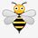 Bee Emoji ClipArt