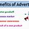Benefits of Advertising