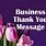 Best Business Thank You Card Messages