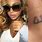 Beyonce Finger Tattoo