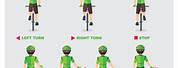Bicycle Safety Hand Signals