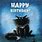 Black Cat Birthday Wishes