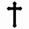 Black Cross Emoji